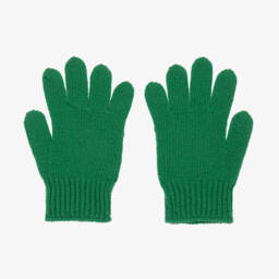 Gucci-Зеленые шерстяные перчатки GG | Childrensalon Outlet