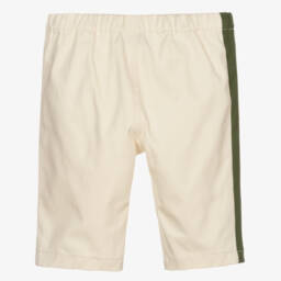 Gucci-Кремовые габардиновые брюки для малышей | Childrensalon Outlet