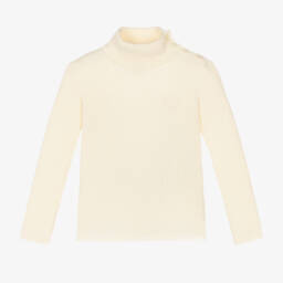 Gucci-Boys Ivory Ribbed Knit Jumper | Childrensalon Outlet