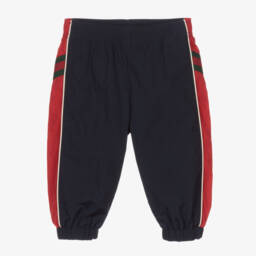 Gucci-Boys Navy Jogging Trousers | Childrensalon Outlet