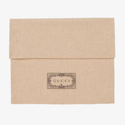 Gucci-Boys Yellow Checked Trapper Hat | Childrensalon Outlet