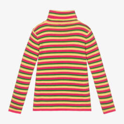 Gucci-Girls Striped Wool Rollneck Sweater | Childrensalon Outlet
