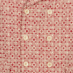 Gucci-Teen Boys Ivory Jacquard Coat | Childrensalon Outlet