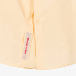 Gucci-قميص تينز ولادي قطن بوبلين لون عاجي | Childrensalon Outlet