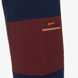 Gucci-Teen Boys Navy Logo Trousers | Childrensalon Outlet
