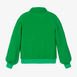 Gucci-Teen Girls Green Jacquard Jacket | Childrensalon Outlet