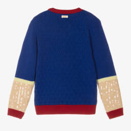 Gucci-Teen Girls Wool Sequin Jumper | Childrensalon Outlet