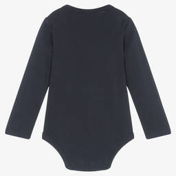 Guess-Baby Boys Blue Bodyvests (3 Pack) | Childrensalon Outlet