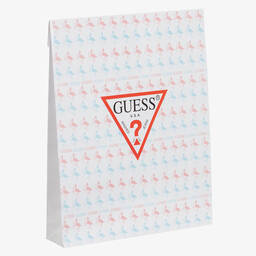 Guess-Baby Boys Blue Bodyvests (3 Pack) | Childrensalon Outlet