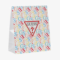 Guess-Baby Girls Blue Cotton Pramsuit | Childrensalon Outlet
