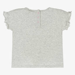 Guess-Серая хлопковая футболка | Childrensalon Outlet