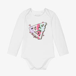 Guess-Baby Girls Pink Bodyvests (3 Pack) | Childrensalon Outlet