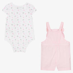 Guess-Боди и розовый полукомбинезон | Childrensalon Outlet