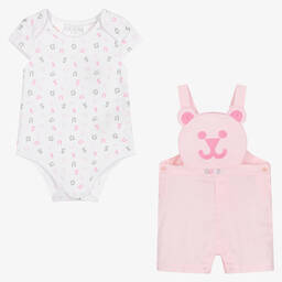 Guess-Боди и розовый полукомбинезон | Childrensalon Outlet