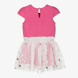 Guess-Baby Girls Pink Logo Dress Set | Childrensalon Outlet