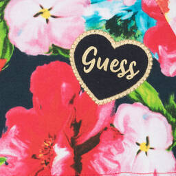 Guess-Baby Girls Red Cotton Leggings Set | Childrensalon Outlet