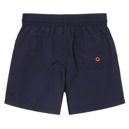 Guess-Boys Blue Swim Shorts | Childrensalon Outlet