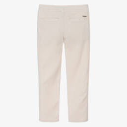 Guess-بنطلون تويل كلاسيكي بيج للأولاد | Childrensalon Outlet