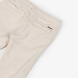 Guess-بنطلون تويل كلاسيكي بيج للأولاد | Childrensalon Outlet