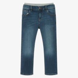 Guess-بنطلون جينز أزرق كلاسيكي مرن للأولاد | Childrensalon Outlet