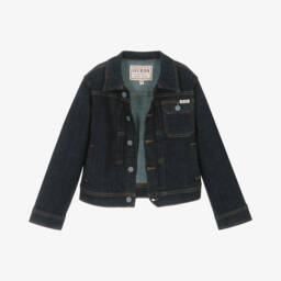 Guess-Boys Deep Indigo Denim Jacket | Childrensalon Outlet