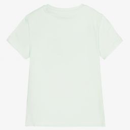 Guess-Boys Green Logo T-Shirt | Childrensalon Outlet