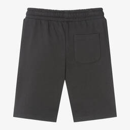 Guess-Boys Grey Cotton Jersey Shorts | Childrensalon Outlet