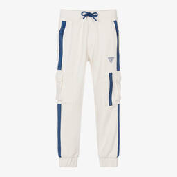 Guess-جوغرز كارغو جيرسي لون عاجي للأولاد | Childrensalon Outlet