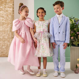 Guess-Boys Light Blue Formal Ensemble | Childrensalon Outlet