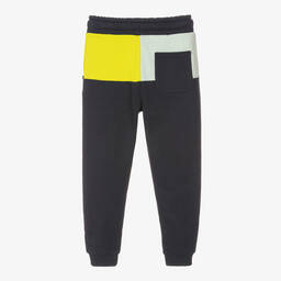 Guess-جوغرز قطن لون كحلي بلوك للأولاد | Childrensalon Outlet