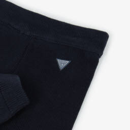 Guess-Boys Navy Cotton Jumper Set | Childrensalon Outlet