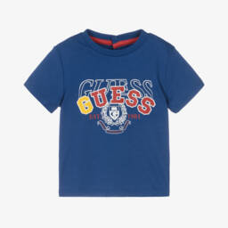 Guess-Boys Sky Cotton Tee Delight | Childrensalon Outlet