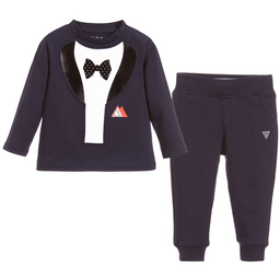 Guess-Boys Tuxedo Print Outfit | Childrensalon Outlet