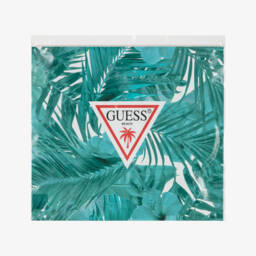 Guess-Boys Vibrant Logo Swim Trunks | Childrensalon Outlet