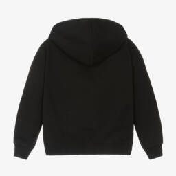 جيس-هودي قطن لون أسود للبنات | Childrensalon Outlet