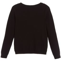 جيس-كنزة لون أسود و ذهبي للفتيات | Childrensalon Outlet