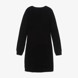 Guess-Girls Black Sweater Dress | Childrensalon Outlet