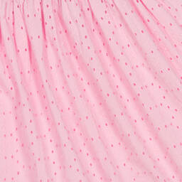 Guess-Girls Blue Denim & Pink Broderie Dress | Childrensalon Outlet