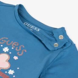 Guess-Girls Blue Jeans and Top Set | Childrensalon Outlet