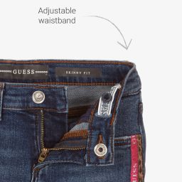 Guess-Girls Blue Skinny Fit Jeans | Childrensalon Outlet