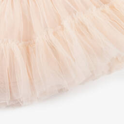 Guess-Girls Blush Tulle & Cotton Frock | Childrensalon Outlet