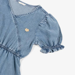 Guess-Girls Chambray Ruffle Sundress | Childrensalon Outlet