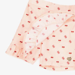 Guess-Girls Cherry Delight Pink Skort Ensemble | Childrensalon Outlet