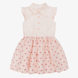 Guess-Girls Chiffon Cherry Blush Dress | Childrensalon Outlet