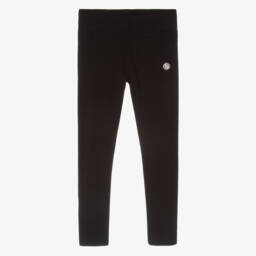 Guess-Girls Classic Black Stretch Leggings | Childrensalon Outlet