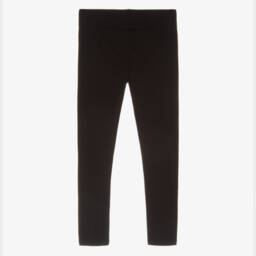 Guess-Girls Classic Black Stretch Leggings | Childrensalon Outlet