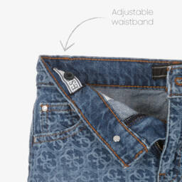 Guess-Классическая синяя юбка с логотипом для девочек | Childrensalon Outlet