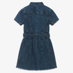 Guess-Girls Classic Indigo Denim Frock | Childrensalon Outlet