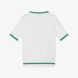 Guess-Классический белый трикотажный топ для девочек | Childrensalon Outlet