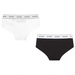 Guess-Girls Cotton Knickers (2 Pack) | Childrensalon Outlet